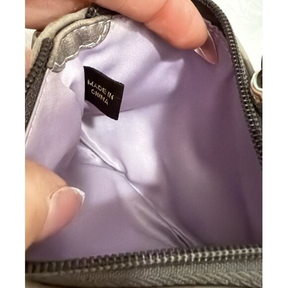 COACH Gray Signature Canvas Wristlet - Picture 4 of 5